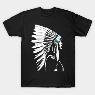 Native American Indian Headdress T-Shirt